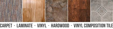 carpet vinyl laminate hardwood