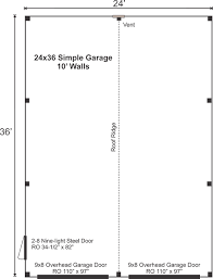 Simple Garage 10 Walls Plans Jamaica