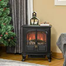 Electric Fireplace Stove Heater With