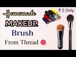 diy makeup brush homemade makeup