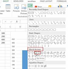 How To Add Arrows To Column Chart In Excel Free Excel Tutorial