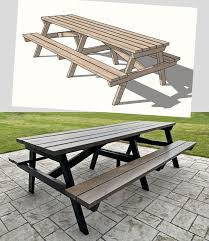 8 Foot Picnic Table Woodworking