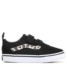 Vans Kids Ward Hi Top Sneaker Toddler Shoes Black Leopard