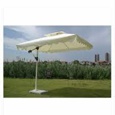 White Garden Umbrella Canopy Size