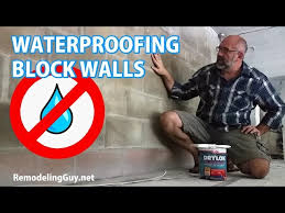 Waterproofing Block Walls With Drylok