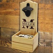 Engraved Wall Mounted Bottle Opener And