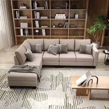 Living Room Sectional Sofa Set Aukfa
