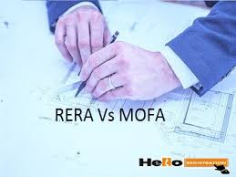 difference between mofa act and rera act