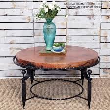 South Western Round Coffee Table With