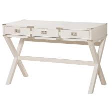 Rated 4.5 out of 5 stars. Wellington White X Frame Wooden Desk