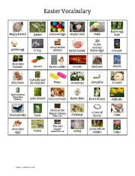 Free Esl Tefl Easter Vocabulary Set By Pass The Baton Tpt