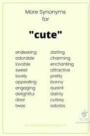 more synonyms for cute endearing