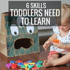 6 skills toddlers need to learn