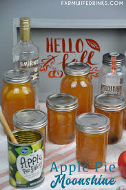 apple pie moonshine with real apples