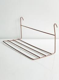 Rose Gold Shelf For Wire Wall Grid