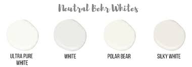 12 White Exterior Behr Paint Colors For