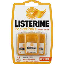 listerine pocketpaks breath strips