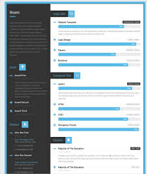 38 html5 resume templates free