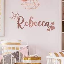 Name Wall Sticker Decal Stencil