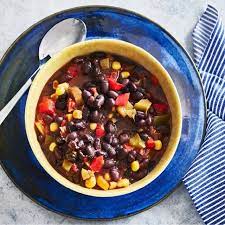 instant pot black bean chili savory