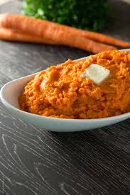healthy mashed carrots tastes lovely