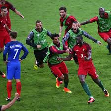 Portugal figo 2004 euro cup jersey size l (excellent). Portugal 1 0 A E T France Uefa Euro 2016 Final Fifa Com