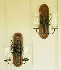Metal Wall Sconces Candle Holders