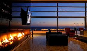 modern fireplace designs with tv above