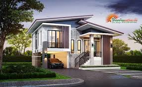 Modern Three Bedroom Two Story House