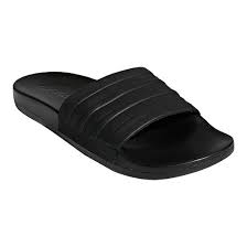 Style your feet with the likes of adilettes, duramo & adissage. Adidas Women S Adilette Cloudfoam Plus Sandals Black Sport Chek