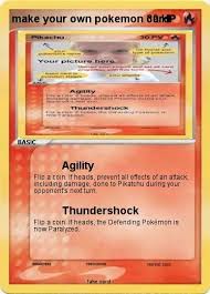 Click on the text to edit it. Pokemon Make Your Own Pokemon Card