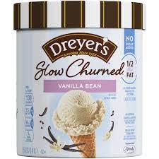 dreyer s slow churned vanilla bean with