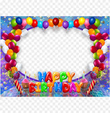 happy birthday transpa png frame