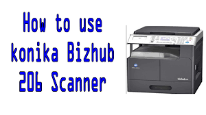 Download the latest konica minolta bizhub 206 driver & software for windows , mac and linux for free. How To Scan In Konika Bizhub 206 Printer In Hindi Youtube