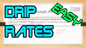 How To Calculate Iv Drip Rates The Easy Way 3 Step Method