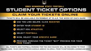 student tickets kennesaw state