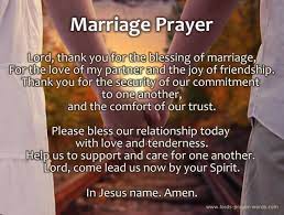 prayer for marriage reconciliation