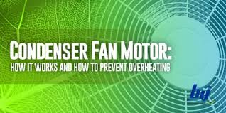 condenser fan motor how it works and