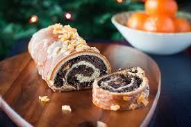 The poppy head filled with hundreds of poppy. Polish Christmas Recipes Makowiec The Famous Christmas Eve Poppy Seed Roll