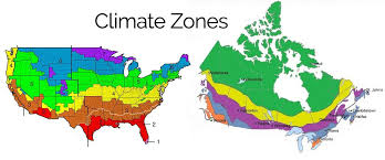building climate zones usa canada