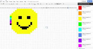 pixel art using google sheets uf ifas