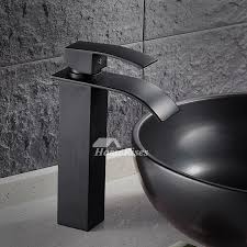 Matte Black Bathroom Faucet Painting