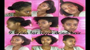 Most are ready to go with a shampoo, quick blow dry and some finger styling. 9 Easy Hairstyles For Blow Dried Hair Youtube
