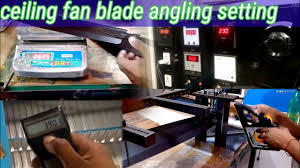 ceiling fan blade angle setting you