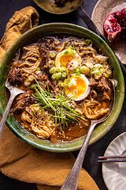 y miso braised beef ramen half