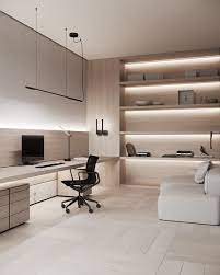 super minimalist home office designs