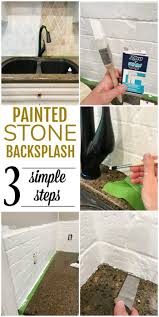Studiotiles offers exclusive and exquisite stone tile and glass tile, ceramic tile, metal tile and other exotic tile for decorative use. 3 Simple Steps To Paint A Stone Backsplash At Home With The Barkers