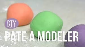 diy faire sa pâte à modeler soi même