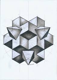 Solid Polyhedra Geometry Symmetry Handmade Pencil