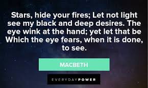 97 macbeth es about power and ambition